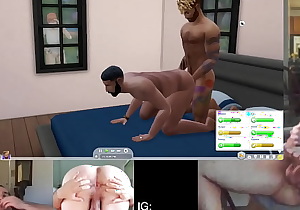 Nudist Uncut Hippie Plays The Sims 4 and CUM 3