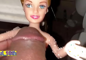 Oral sex in the bathroom with a blonde girl