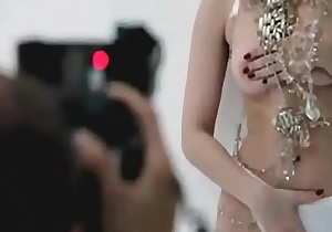 Julia Stiles cleavage in bra  and riding a guy ( FUCKURGF XXX video  )
