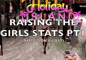 Holiday Island - Raising the Girls Stats pt 1   Faye fucking at the pool