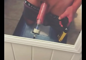 Pumping my Cock for Hours It might tear your pussy, so go slow Fleshlightman1000