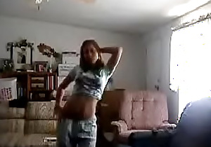 Hot Dancing Chick With A Nice Body -