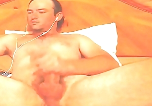 Chunky Namby-pamby Cock Cumming Unending by way of Cam Show