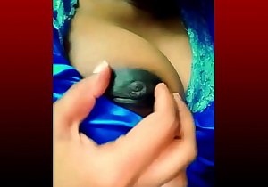 Bengali bhabi showing chocolate nipple