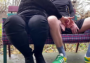 Milkmaid stepmom gets my cum in the park