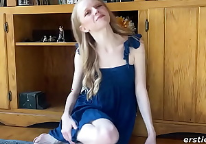 Ersties: Nervous Blonde Babe Enjoys Sexy Discipline Sessions