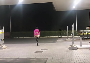 street whore pink slut public outdoor flashing exposed compilation