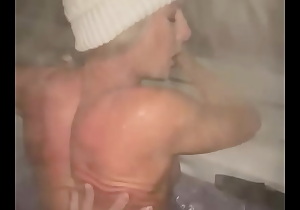 Hot Milf gets railed in hot tub