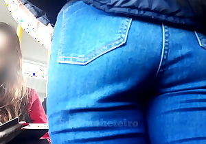 Candid Tight Skinny Ass in Jeans