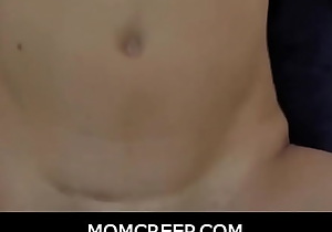 MomCreep- Hot Stepmomma Eva Long is craving for stepsons meaty cock so she started a quick sex with him and takes his tasty cum after a hot sex