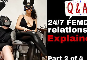 Part 2 Real 24 7 Femdom Relationship Explained Q and A Interview Training Zero Miss Raven FLR Dominatrix Mistress Domme