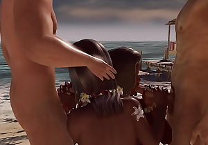 The Klub 17/Swinger interracial action on the beach.