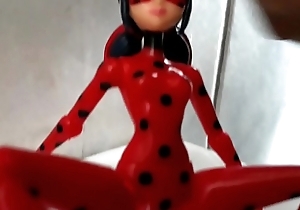 Ladybug figure cumshot