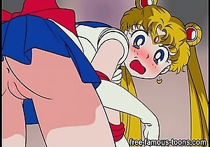 Young sailormoon with the addition of manga stars sex