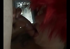 Red head sucking dick