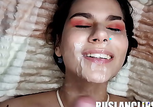 Lola Teen Gets Dirty With CUM on Face