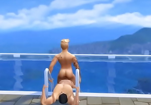 The Sims - Pool sex
