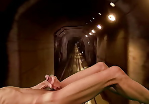 Train tunnel jerking