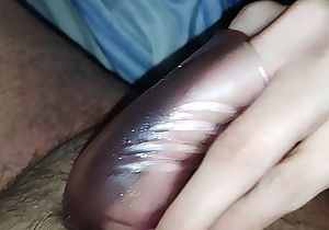 SHE FINGERING MY CLITTY DICK LIKE A PUSSY