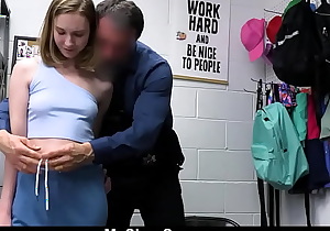 LP Officer Let Shoplifter Teen Go after His Naughty Requests Fulfilled - Myshopsex