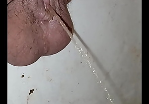 My Little Innie Dick Pissing in a sink at work