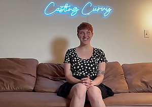 Casting Curvy: Big Titty Art Hoe Tries Out For Porn